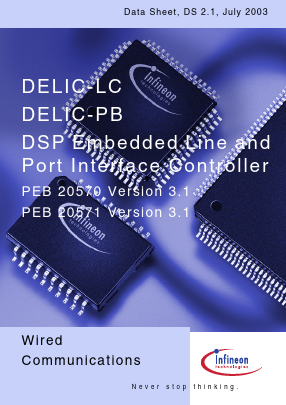 PEB20570 Datasheet PDF Infineon Technologies
