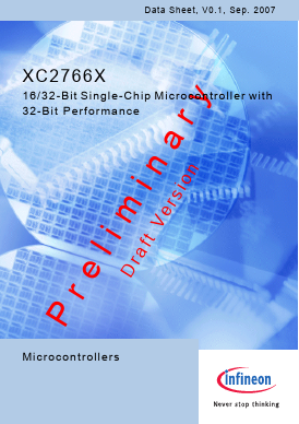 SAF-XC2766X-96F66L66 Datasheet PDF Infineon Technologies