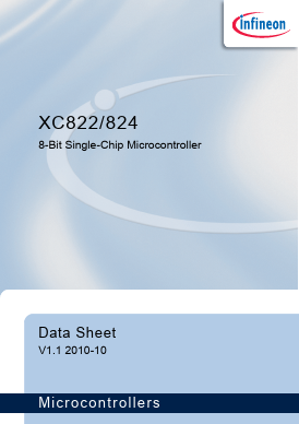 XC822 Datasheet PDF Infineon Technologies