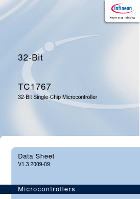 SAK-TC1767-256F80HL Datasheet PDF Infineon Technologies