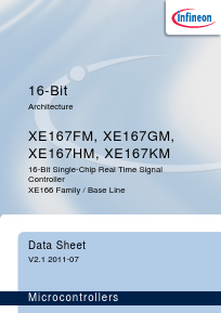 SAK-XE167HM-72F80L Datasheet PDF Infineon Technologies