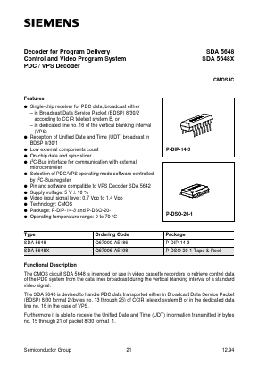 Q67006-A5198 Datasheet PDF Infineon Technologies