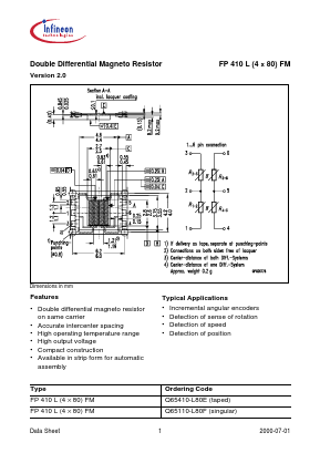 FP410L(4X80)FM Datasheet PDF Infineon Technologies