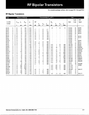 BF199_ Datasheet PDF Infineon Technologies