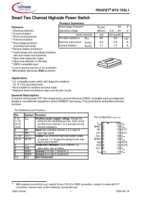 Q67060-S7006-A2 Datasheet PDF Infineon Technologies