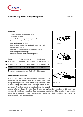 Q67000-A9244-A901 Datasheet PDF Infineon Technologies