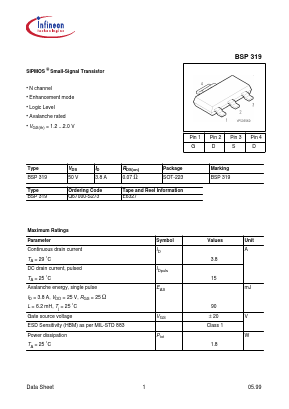 Q67000-S273 Datasheet PDF Infineon Technologies