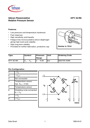 KPY32RK Datasheet PDF Infineon Technologies