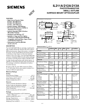 IL211A Datasheet PDF Infineon Technologies
