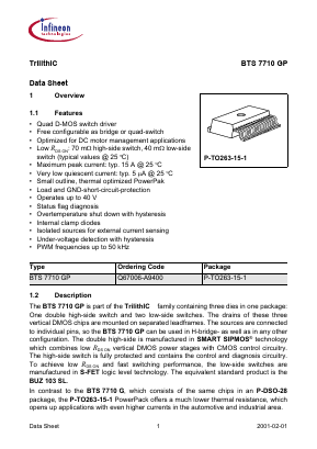 Q67006-A9400 Datasheet PDF Infineon Technologies