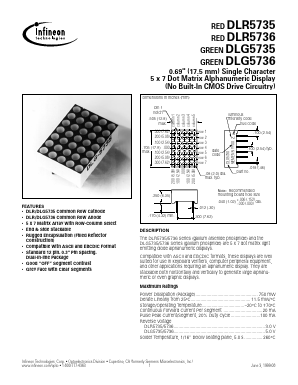 DLG5736 Datasheet PDF Infineon Technologies