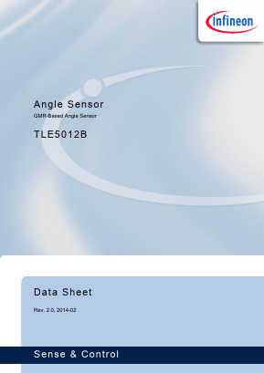 TLE5012BE1000 Datasheet PDF Infineon Technologies