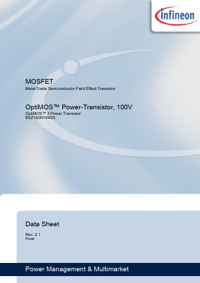 BSZ160N10NS3G Datasheet PDF Infineon Technologies