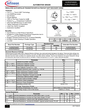 AUIRGP4062D-E Datasheet PDF Infineon Technologies