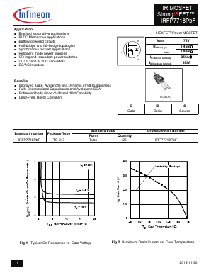 IRFP7718PBF Datasheet PDF Infineon Technologies