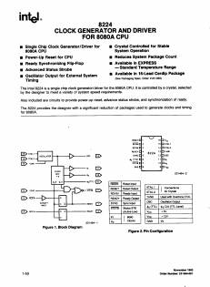 8224 Datasheet PDF Intel