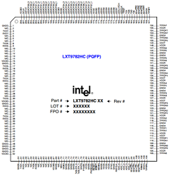 LXT9782 Datasheet PDF Intel