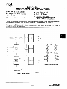 P8253 Datasheet PDF Intel