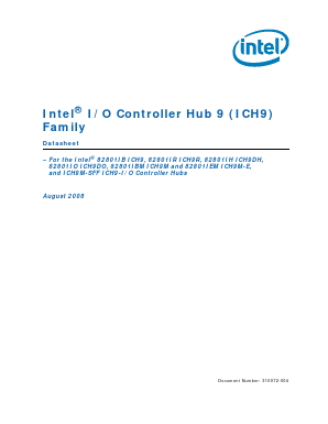 82801IRICH9R Datasheet PDF Intel