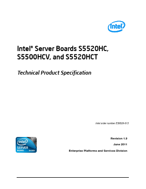BB5500HCVR Datasheet PDF Intel