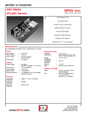 IFC350-45C Datasheet PDF International Power DC Power Supplies