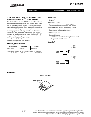 RF1K49090 Datasheet PDF Intersil