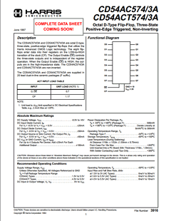 CD54AC5743A Datasheet PDF Intersil