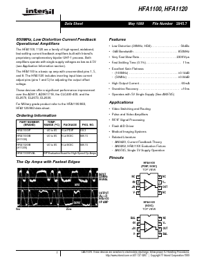 H1120I Datasheet PDF Intersil