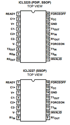 ICL3245IA Datasheet PDF Intersil