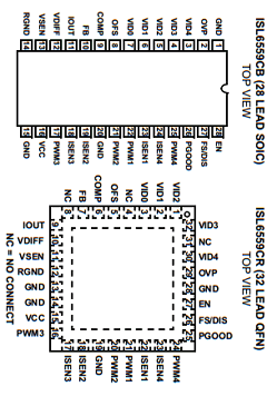 ISL6559CBZ-T Datasheet PDF Intersil