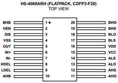 HS-4080ARH Datasheet PDF Intersil