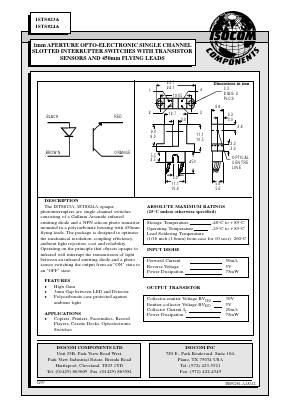 IST824A Datasheet PDF Isocom 