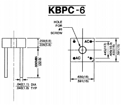 KBPC601G Datasheet PDF Jinan Gude Electronic Device