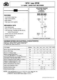 SF31 Datasheet PDF Jinan Gude Electronic Device
