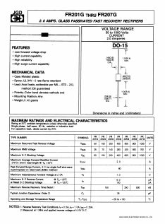FR202G Datasheet PDF Jinan Gude Electronic Device