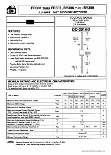 FR301 Datasheet PDF Jinan Gude Electronic Device