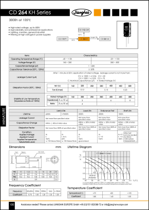 CD264KH Datasheet PDF Jianghai Europe GmbH
