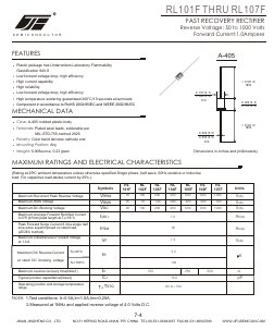RL105F Datasheet PDF Jinan Jingheng (Group) Co.,Ltd