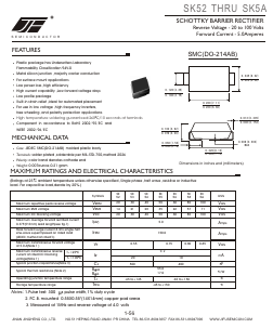 SK58 Datasheet PDF Jinan Jingheng (Group) Co.,Ltd
