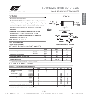 SD101AWS Datasheet PDF Jinan Jingheng (Group) Co.,Ltd
