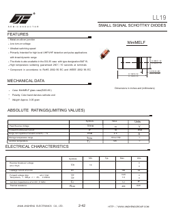 LL19 Datasheet PDF Jinan Jing Heng Electronics Co., Ltd.