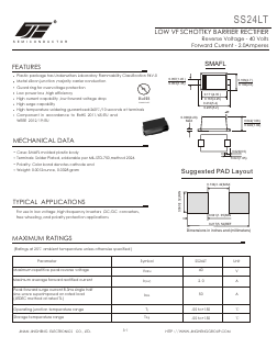 SS24LT Datasheet PDF Jinan Jing Heng Electronics Co., Ltd.