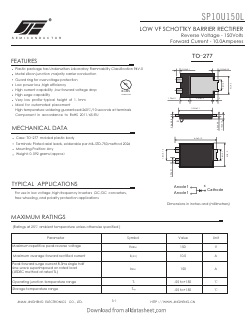 SP10U150L Datasheet PDF Jinan Jing Heng Electronics Co., Ltd.