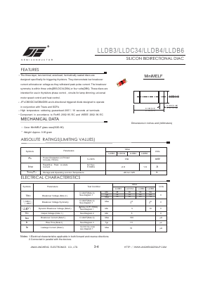 LLDB6 Datasheet PDF Jinan Jing Heng Electronics Co., Ltd.