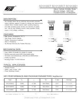 SC10120CT Datasheet PDF Jinan Jing Heng Electronics Co., Ltd.