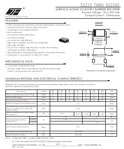SS22S Datasheet PDF Jinan Jing Heng Electronics Co., Ltd.