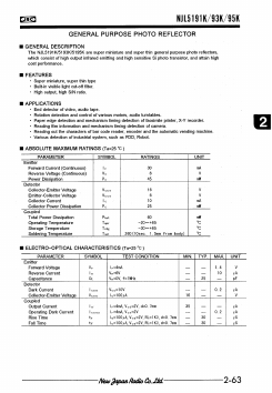 NJL5191K-F1 Datasheet PDF Japan Radio Corporation 
