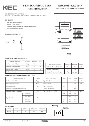 KRC163F Datasheet PDF KEC