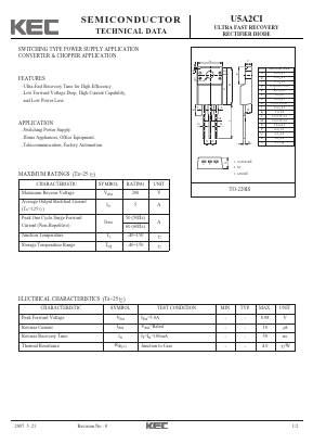 U5A2CI Datasheet PDF KEC