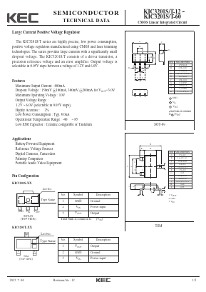 KIC3201S-42 Datasheet PDF KEC